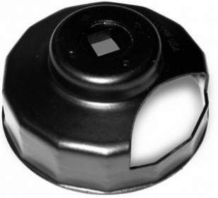 Hylsa oljefilter, svart. XL/FL/FX Evo & Twin Cam, 74mm fattning Hylsa oljefilter, svart. XL/FL/FX Evo & Twin Cam, 74mm fattning