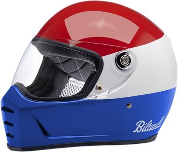 Biltwell Helmet Lanespliter Rwb Sm Helmet Lanespliter Rwb Sm i gruppen Klder & Utrustning / Hjlmar / Biltwell Lane Splitter  hos Blixt&Dunder AB (010114348)