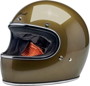 Biltwell Helmet Gringo Gold Xl Helmet Gringo Gold i gruppen Kläder & Utrustning / Hjälmar / Biltwell Gringo  hos Blixt&Dunder AB (010116330)