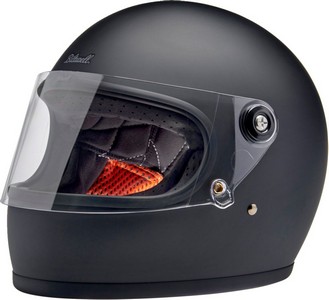 Biltwell Helmet Gringo S Fl Blk Sm Helmet Gringo S i gruppen Klder & Utrustning / Hjlmar / Biltwell Gringo S  hos Blixt&Dunder AB (010116598)
