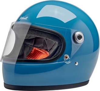 Biltwell Helmet Gringo S Blue Md Helmet Gringo S B i gruppen Klder & Utrustning / Hjlmar / Biltwell Gringo S  hos Blixt&Dunder AB (010116605)