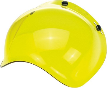 Biltwell Polycarbonate Anti-Fog Bubble Shield Yellow i gruppen Kläder & Utrustning / Hjälmar / Tillbehör till hjälmar / Bubbelvisir hos Blixt&Dunder AB (01310109)