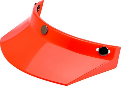 Biltwell 3-Snap Visor Orange Visor Moto 3 Snap Org i gruppen Kläder & Utrustning / Hjälmar / Tillbehör till hjälmar hos Blixt&Dunder AB (01321140)