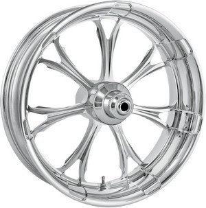 Pm Front Wheel Paramount Chrome 21X3.5 Dual Disc W/O Abs Whl F Prmt Ch i gruppen Reservdelar & Tillbehör / Hjul & bromsar / Hjul / Aluminium-hjul hos Blixt&Dunder AB (02011905)