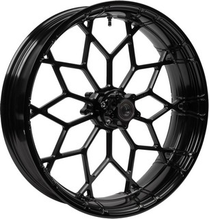 Arlen Ness Wheel - Fat Factory - Forged - Front - Black - 21X5.5 Wheel i gruppen Reservdelar & Tillbehr / Hjul och Axlar / Hjul / Aluminium-hjul hos Blixt&Dunder AB (02012564)