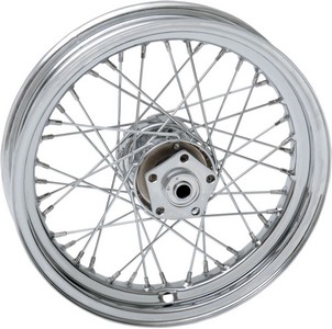 Drag Specialties Front/Rear Wheel 16X3 Chrome Wheel 16X3F/R Chr 73-82B i gruppen Reservdelar & Tillbehr / Hjul och Axlar / Hjul / Kompletta ekerhjul 16