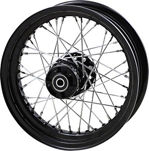 Drag Specialties Wheel 16X3F Blk 00-06Flst Wheel 16X3F Blk 00-06Flst i gruppen Reservdelar & Tillbehör / Hjul & bromsar / Hjul / Kompletta ekerhjul 16