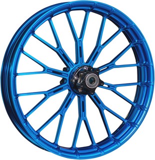 Arlen Ness Rim - Y-Spoke - Blue - 19X3.25 Rim Y-Spoke Blue 19X3.25 i gruppen Reservdelar & Tillbehr / Hjul och Axlar / Hjul / Aluminium-hjul hos Blixt&Dunder AB (02100379)