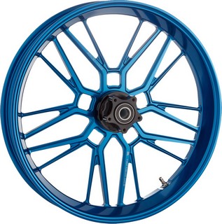 Arlen Ness Rim Split Spoke 19 X 3.25,Blue Rim Split Spoke 19 X 3.25 Bl i gruppen Reservdelar & Tillbehr / Hjul och Axlar / Hjul / Aluminium-hjul hos Blixt&Dunder AB (02100439)
