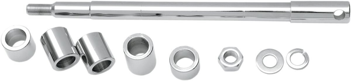 Drag Specialties Front Axle Kit Chrome Axle Frt Chr 86-99 Flst i gruppen Reservdelar & Tillbehr / Hjul & bromsar / Axlar & tillbehr / Axlar hos Blixt&Dunder AB (02140570)