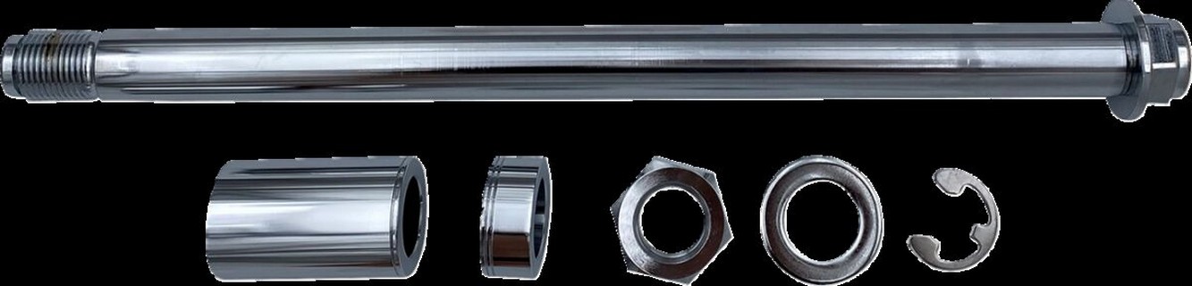 Drag Specialties Axle Kit Chrome 18-23 Flfb/Fxbr Axle Kit Chrome 18-23 i gruppen Reservdelar & Tillbehr / Hjul och Axlar / Axlar & tillbehr / Axlar / Axel 25mm hos Blixt&Dunder AB (02142736)