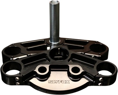 Slyfox Triple Tree 49Mm 14+Fl Bk Triple Tree 49Mm 14+Fl Bk i gruppen Reservdelar & Tillbehr / Fjdring / Framgaffel / Gaffelkronor & delar hos Blixt&Dunder AB (04080393)