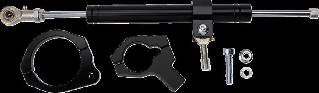 Drag Specialties Damper Strg Fxlrs Blk Damper Strg Fxlrs Blk i gruppen Reservdelar & Tillbehr / Fjdring / Framgaffel / Gaffelkronor & delar hos Blixt&Dunder AB (04140735)