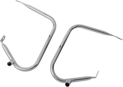 Drag Specialties Saddlebag Guards Chrome Bars S/B Guard Chr 09-13 i gruppen Reservdelar & Tillbehr / Ram och chassidelar / Highway Bar - Strtbge hos Blixt&Dunder AB (05051561)