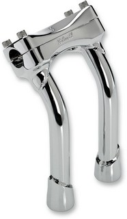 Biltwell 20,5 Cm Murdock Pullback Steel Riser Polished Show Chrome Ris i gruppen Reservdelar & Tillbehr / Styren & Tillbehr / Risers & Tillbehr / Risers hos Blixt&Dunder AB (06020894)