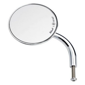 Biltwell Mirror Sh Round Hd Ch Mirror Sh Round Hd i gruppen Reservdelar & Tillbehr / Styren & Tillbehr / Backspeglar & Tillbehr / Backspeglar hos Blixt&Dunder AB (06040226)