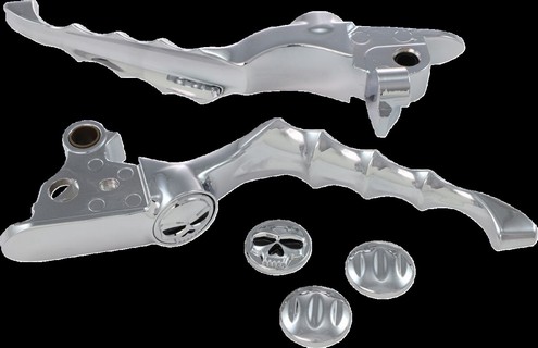 Kuryakyn Levers Zombie For Cable Clutch Chrome Levers Zombie - Fl 08-1 i gruppen Reservdelar & Tillbehr / Styren & Tillbehr / Handtag, Reglage & Tillbehr  / Handtags-kit hos Blixt&Dunder AB (06100234)