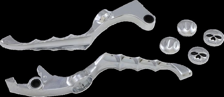 Kuryakyn Levers Zombie For Honda Chrome Levers Zombie- Honda - Chrome i gruppen hos Blixt&Dunder AB (06100623)
