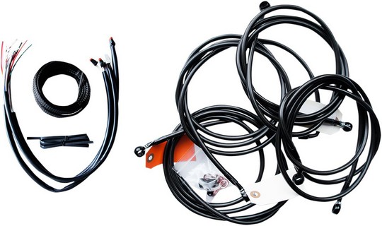 La Choppers Handlebar Cable/Brake & Clutch Line/Wire Kits And Componen i gruppen Reservdelar & Tillbehr / Styren & Tillbehr / Vajersatser / Vajersats Touring hos Blixt&Dunder AB (06101755)