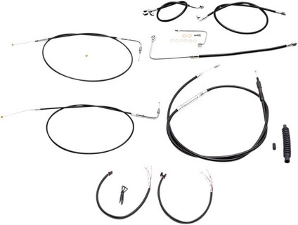 La Choppers Handlebar Cable/Brake & Clutch Line/Wire Kits And Componen i gruppen Reservdelar & Tillbehr / Styren & Tillbehr / Vajersatser / Vajersats Softail hos Blixt&Dunder AB (06101797)