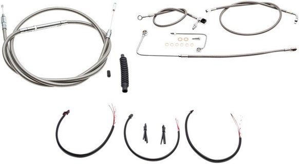 La Choppers Handlebar Cable/Brake & Clutch Line/Wire Kits And Componen i gruppen Reservdelar & Tillbehr / Styren & Tillbehr / Vajersatser / Vajersats Softail hos Blixt&Dunder AB (06101811)