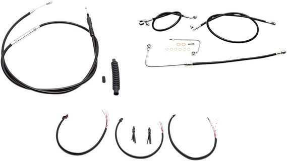 La Choppers Handlebar Cable/Brake & Clutch Line/Wire Kits And Componen i gruppen Reservdelar & Tillbehr / Styren & Tillbehr / Vajersatser / Vajersats Softail hos Blixt&Dunder AB (06101812)