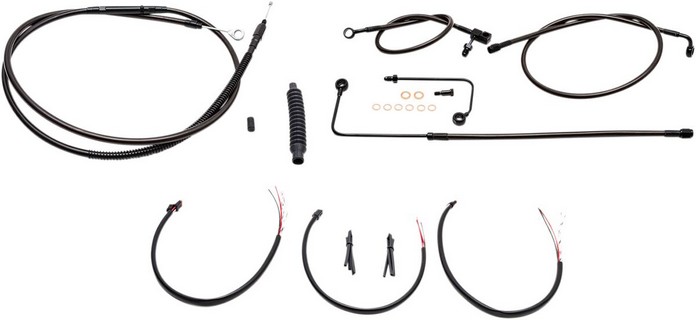 La Choppers Handlebar Cable/Brake & Clutch Line/Wire Kits And Componen i gruppen Reservdelar & Tillbehr / Styren & Tillbehr / Vajersatser / Vajersats Softail hos Blixt&Dunder AB (06101813)