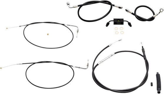 La Choppers Handlebar Cable/Brake & Clutch Line/Wire Kits And Componen i gruppen Reservdelar & Tillbehr / Styren & Tillbehr / Vajersatser / Vajersats Sportster hos Blixt&Dunder AB (06101848)