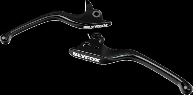 Slyfox Levers - Brake/Clutch - Black Levers Brake/Clutch 2021-2023 i gruppen Reservdelar & Tillbehr / Styren & Tillbehr / Handtag, Reglage & Tillbehr  / Handtags-kit hos Blixt&Dunder AB (06102296)