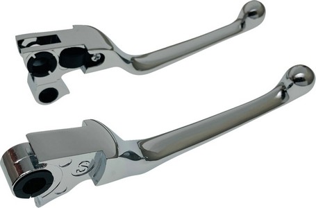 Drag Specialties Lever Set Narrow Chr 96-17 Bt Lever Set Narrow Chrome i gruppen  hos Blixt&Dunder AB (06102300)