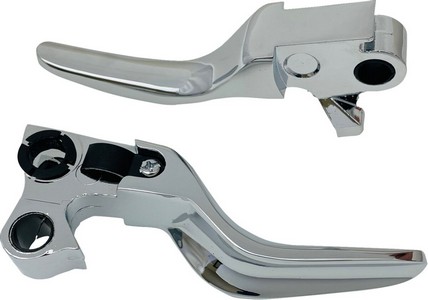 Drag Specialties Lever Set Short Chr 96-17 Bt Lever Set Short Chrome 9 i gruppen  hos Blixt&Dunder AB (06102302)