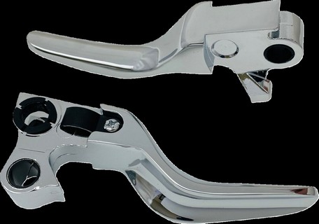 Drag Specialties Lever Set Short Chr 96-17 Bt Lever Set Short Chrome 9 i gruppen Reservdelar & Tillbehr / Styren & Tillbehr / Handtag, Reglage & Tillbehr  / Handtags-kit hos Blixt&Dunder AB (06102302)