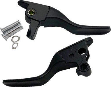 Drag Specialties Lever Set Short Blk 08-13 Tour Lever Set Short Matte i gruppen  hos Blixt&Dunder AB (06102307)