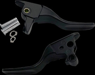 Drag Specialties Lever Set Short Blk 08-13 Tour Lever Set Short Matte i gruppen Reservdelar & Tillbehr / Styren & Tillbehr / Handtag, Reglage & Tillbehr  / Handtags-kit hos Blixt&Dunder AB (06102307)