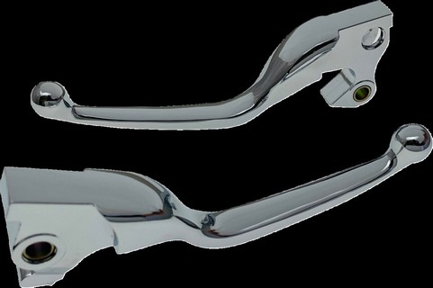 Drag Specialties Lever Set Narrow Chr 14-22 Xl Lever Set Narrow Chrome i gruppen Reservdelar & Tillbehr / Styren & Tillbehr / Handtag, Reglage & Tillbehr  / Handtags-kit hos Blixt&Dunder AB (06102312)