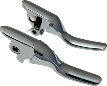 Drag Specialties Lever Set Short Chr 14-22 Xl Lever Set Short Chrome 1 i gruppen  hos Blixt&Dunder AB (06102314)