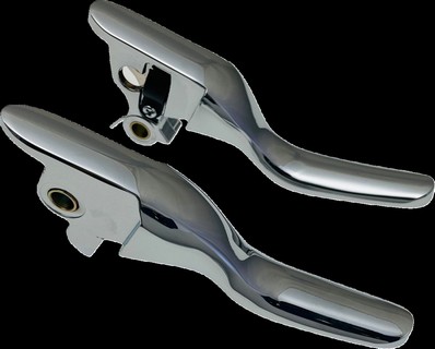 Drag Specialties Lever Set Short Chr 14-22 Xl Lever Set Short Chrome 1 i gruppen Reservdelar & Tillbehr / Styren & Tillbehr / Handtag, Reglage & Tillbehr  / Handtags-kit hos Blixt&Dunder AB (06102314)
