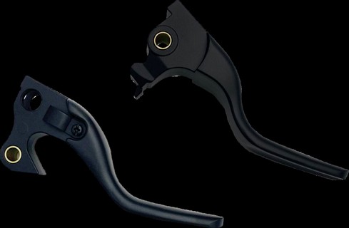 Drag Specialties Lever Set Short Blk 14-22 Xl Lever Set Short Matte Bl i gruppen Reservdelar & Tillbehr / Styren & Tillbehr / Handtag, Reglage & Tillbehr  / Handtags-kit hos Blixt&Dunder AB (06102315)
