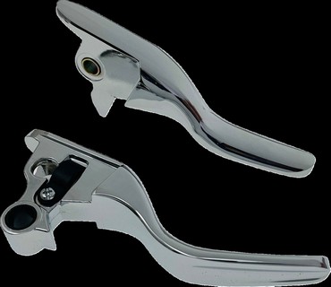 Drag Specialties Lever Set Short Chr 18-23 Softail Lever Set Short Chr i gruppen Reservdelar & Tillbehr / Styren & Tillbehr / Handtag, Reglage & Tillbehr  / Handtags-kit hos Blixt&Dunder AB (06102323)