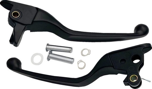 Drag Specialties Lever Set Narrow Blk 21-23 Tour Lever Set Narrow Matt i gruppen Reservdelar & Tillbehr / Styren & Tillbehr / Handtag, Reglage & Tillbehr  / Handtags-kit hos Blixt&Dunder AB (06102326)