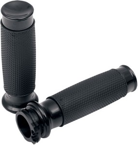 Grips Vice W/Rubber Dual Cable Black Grips Vice W/Rubber Black i gruppen  hos Blixt&Dunder AB (06300444)