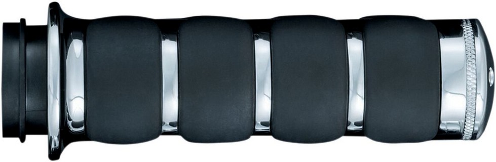 Kuryakyn Iso-Grips For Electronic Throttle Chrome Grips Iso - Hd 08-Up i gruppen Reservdelar & Tillbehr / Styren & Tillbehr / Handtag, Reglage & Tillbehr  / Gashandtag hos Blixt&Dunder AB (06300452)