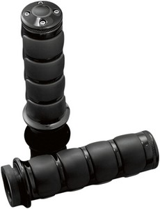 Kuryakyn Iso-Grips For Dual Cable Throttle Black Grip Iso Black 82-18C i gruppen  hos Blixt&Dunder AB (06301047)
