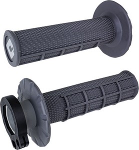 Odi Mx V2 Lock-On Half-Waffle Grip Graphite Grip 1/2 Waffle Mx Grh i gruppen Reservdelar & Tillbehr / Styren & Tillbehr / Handtag, Reglage & Tillbehr  / Handtag hos Blixt&Dunder AB (06302272)