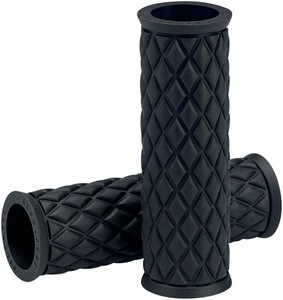 Biltwell Alumicore Grip Sleeves Tpv Rubber Black Grips Alumicore Repl i gruppen Reservdelar & Tillbehör / Styren & Tillbehör / Handtag, Reglage & Tillbehör  / Handtag hos Blixt&Dunder AB (06302324)