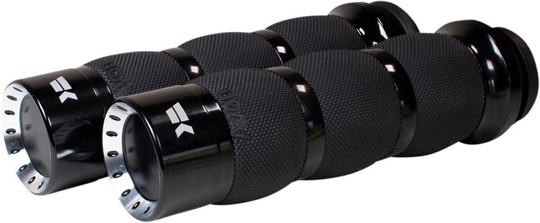 Khrome Werks Black Air Turbine Grips For Tbw Grip Air Turbine Tbw Bl i gruppen Reservdelar & Tillbehr / Styren & Tillbehr / Handtag, Reglage & Tillbehr  / Handtag hos Blixt&Dunder AB (06302726)