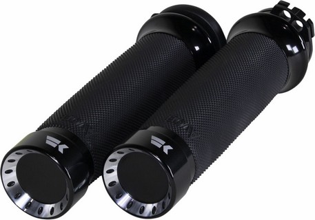 Khrome Werks Grip Custom Turbine Cbl B Grip Custom Turbine Cbl B i gruppen Reservdelar & Tillbehr / Styren & Tillbehr / Handtag, Reglage & Tillbehr  / Handtag hos Blixt&Dunder AB (06302841)