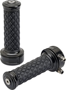 Biltwell Grips - Alumicore - Cstem - Black Grips A i gruppen Reservdelar & Tillbehr / Styren & Tillbehr / Handtag, Reglage & Tillbehr  / Handtag hos Blixt&Dunder AB (06303074)