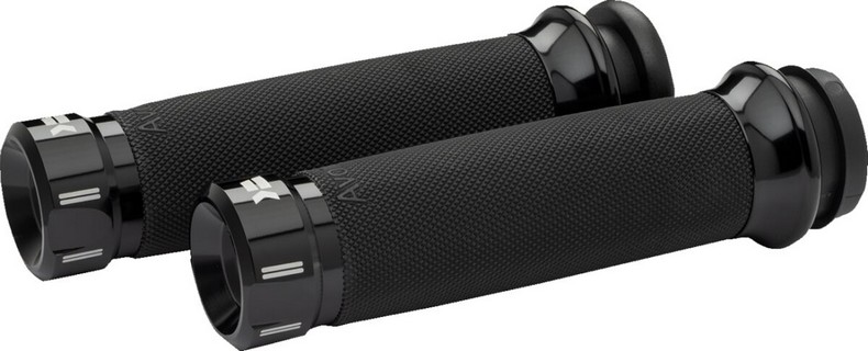 Khrome Werks Grips - Klassic - Custom - Cable - Black Grip Custom Klas i gruppen hos Blixt&Dunder AB (06303079)