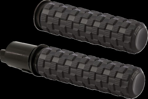 Arlen Ness Grips - Air Trax - Tbw - Black Grips - Airtrax - Flhx/Fltr i gruppen Reservdelar & Tillbehr / Styren & Tillbehr / Handtag, Reglage & Tillbehr  / Handtag hos Blixt&Dunder AB (06303267)